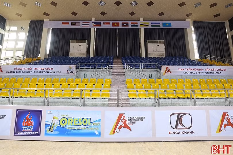 Giải Vô địch Pencak Silat châu Á lần thứ 9 được tổ chức tại Hà Tĩnh có sự tham gia của VĐV đến từ bao nhiêu quốc gia?