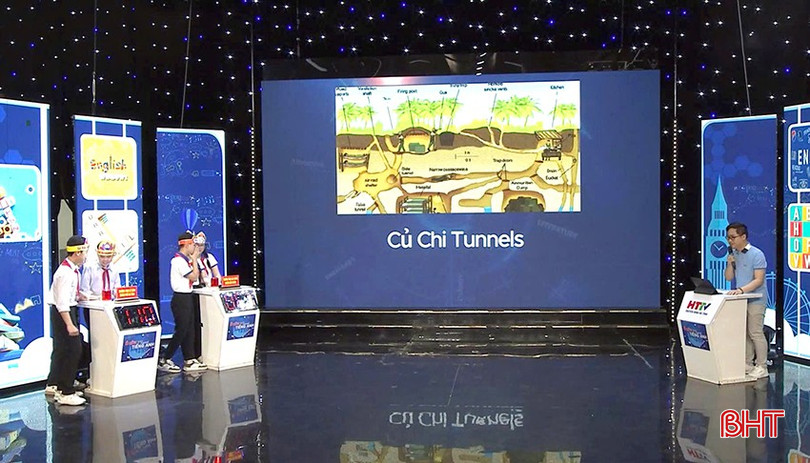 Câu hỏi ô chữ bí ẩn trị giá 40 điểm mang đến những phút giây hồi hộp, kịch tính cho các thí sinh và cổ động viên tại trường quay S2 - Báo Hà Tĩnh. bqbht_br_ocua2.jpg