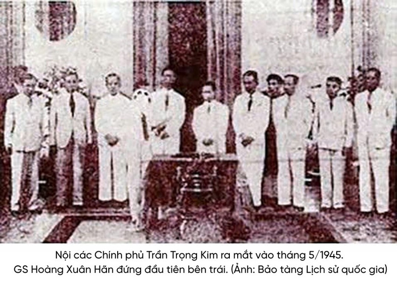 Trong chính phủ Trần Trọng Kim, ông giữ chức vụ gì?