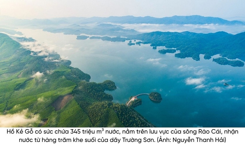 Dung tích thiết kế của hồ Kẻ Gỗ đứng thứ mấy trong số các hồ chứa nước tại Hà Tĩnh?