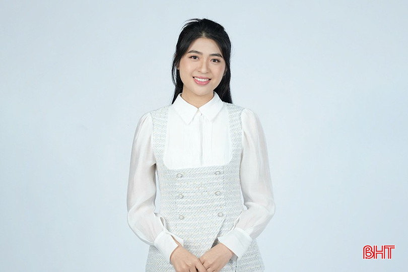 Nữ sinh viên Nguyễn Thị Mỹ Chung tham gia chương trình "Cơ hội cho ai" mùa 6. (Ảnh: NVCC) bqbht_br_my-chung.jpg