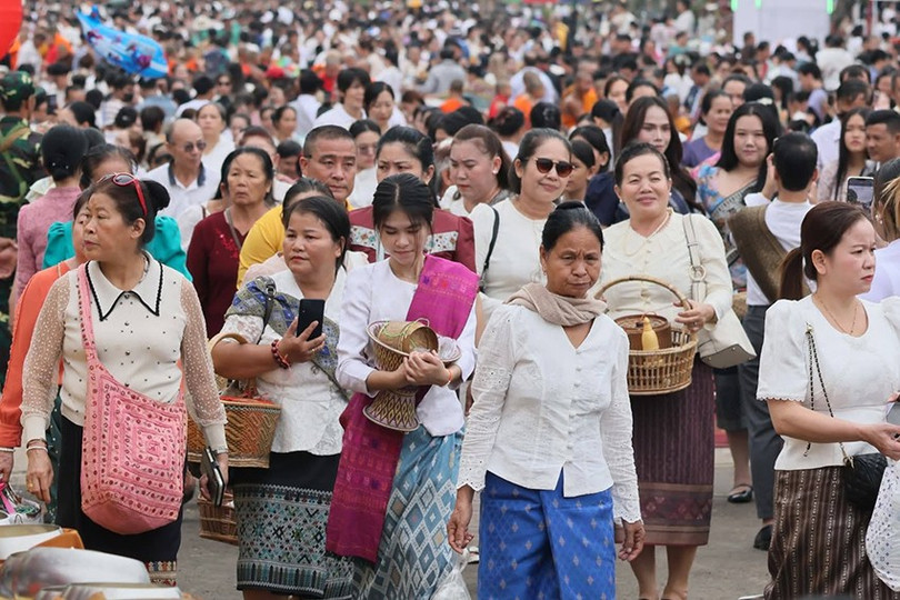 Không chỉ mang ý nghĩa tâm linh sâu sắc, Lễ hội That Luang còn là dịp để Lào quảng bá hình ảnh đất nước, con người và văn hóa dân tộc đến bạn bè quốc tế.
