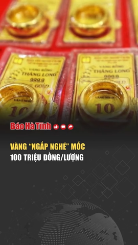 Vàng “ngấp nghé” mốc 100 triệu đồng/lượng, nhà đầu tư “nín thở” theo dõi