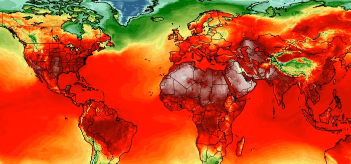 Không chỉ Hà Nội, cả trái đất ‘nóng rực’ tuần qua