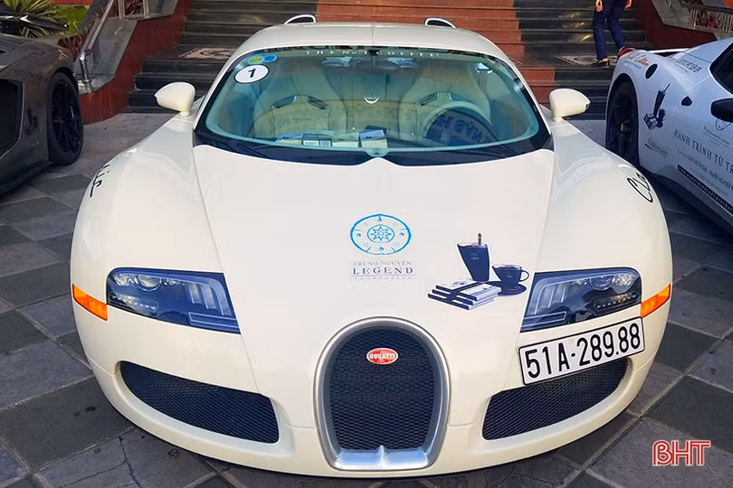Dàn siêu xe trăm tỷ của ông chủ cà phê Trung Nguyên gây sốt tại Hà Tĩnh
