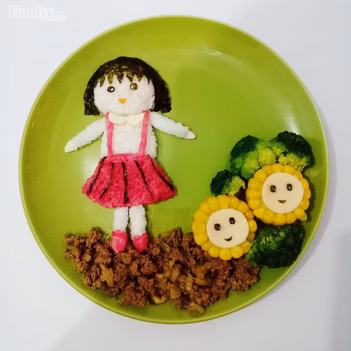 Mẹ Việt ở Indonesia mang cả thế giới truyện tranh vào từng bữa cơm của con