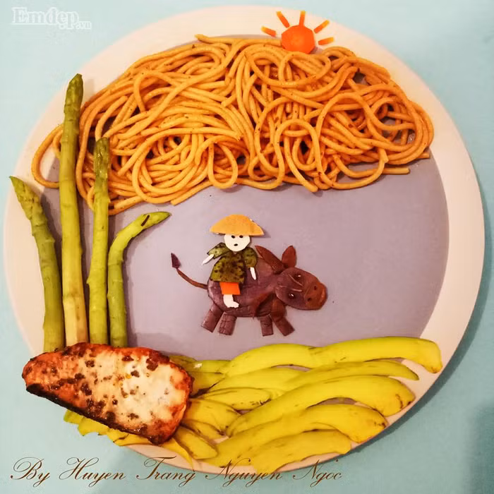 Mẹ Việt ở Indonesia mang cả thế giới truyện tranh vào từng bữa cơm của con