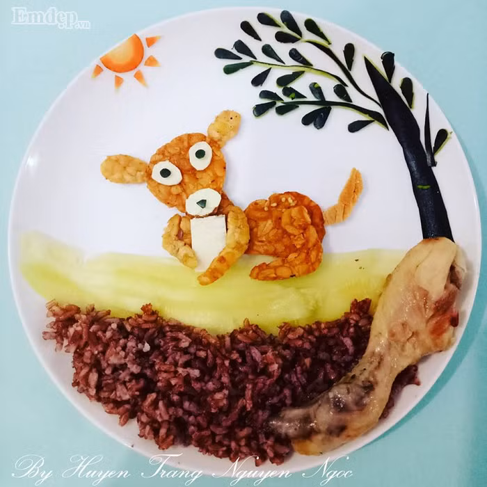 Mẹ Việt ở Indonesia mang cả thế giới truyện tranh vào từng bữa cơm của con