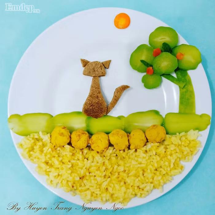 Mẹ Việt ở Indonesia mang cả thế giới truyện tranh vào từng bữa cơm của con