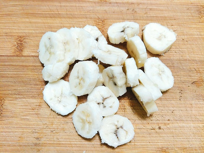 Chỉ 3 bước đơn giản có ngay kem chuối dừa vừa thơm vừa mát