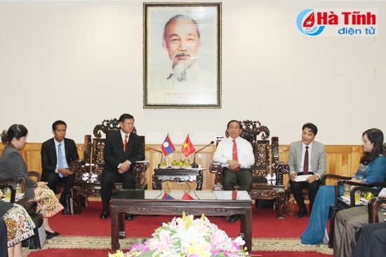 Hà Tĩnh luôn sẵn sàng hợp tác với Bôlykhămxay trong mọi hoạt động ảnh 1 Hà Tĩnh luôn sẵn sàng hợp tác với Bôlykhămxay trong mọi hoạt động ảnh 1
