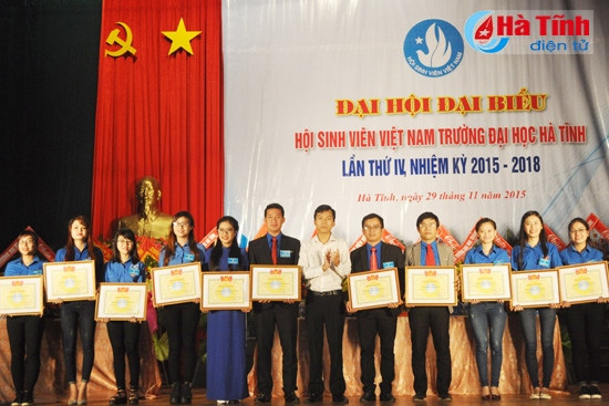 Đại hội Hội Sinh viên ĐH Hà Tĩnh nhiệm kỳ 2015 – 2018 ảnh 7