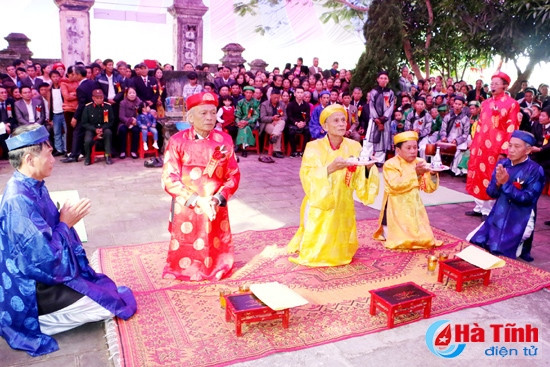 Lễ tế tổ Đại tôn dòng họ Nguyễn – Tiên Điền ảnh 2