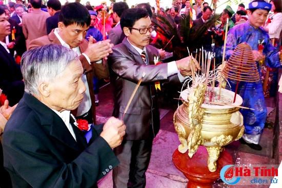 Lễ tế tổ Đại tôn dòng họ Nguyễn – Tiên Điền ảnh 4