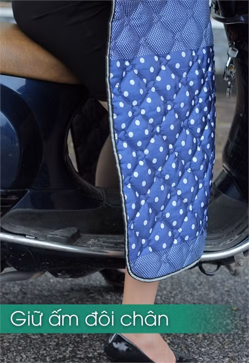 Choáng với áo chống rét "mùa đông không lạnh" khi đi xe máy cho chị em ảnh 3