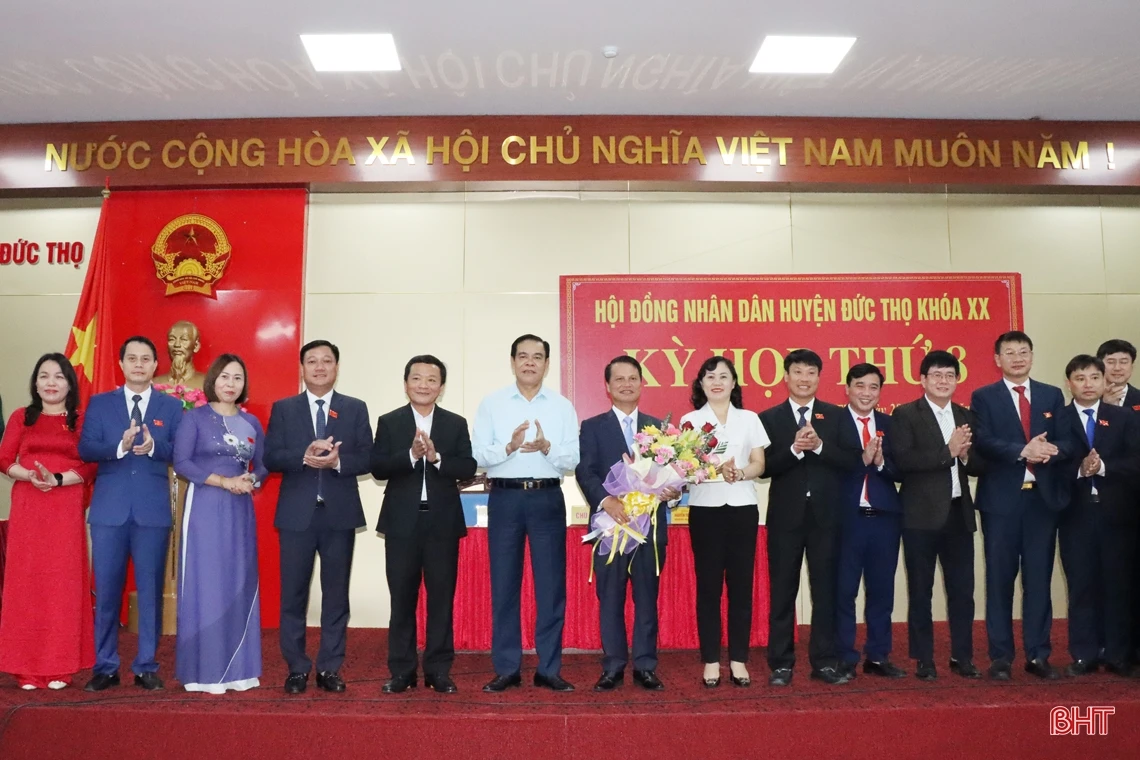 Đức Thọ có tân Chủ tịch HĐND và Chủ tịch UBND huyện