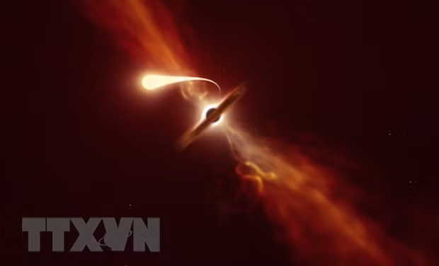 Hình ảnh chi tiết đầu tiên về hiện tượng hố đen “nuốt chửng” ngôi sao