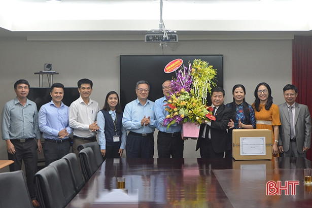 Sở LĐ-TB&XH chúc mừng Formosa Hà Tĩnh nhân ngày Doanh nhân Việt Nam
