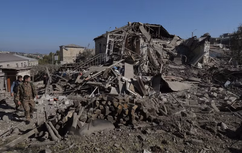 Armenia và Azerbaijan đồng ý ngừng bắn tại Nagorno-Karabakh