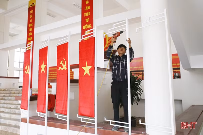 Hà Tĩnh sẵn sàng cho Đại hội Đại biểu Đảng bộ tỉnh lần thứ XIX