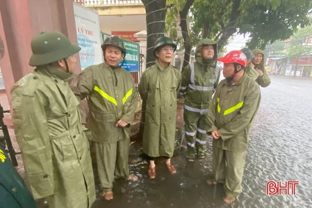 Thành phố Hà Tĩnh di dời 72 hộ dân đến nơi an toàn