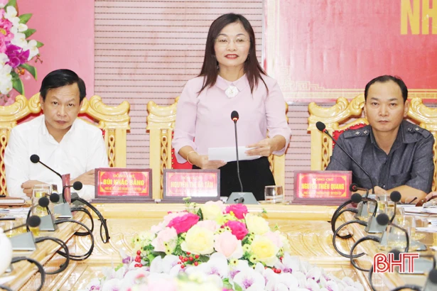 Vũ Quang tập trung hoàn thành các tiêu chí huyện nông thôn