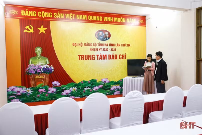 Hà Tĩnh sẵn sàng cho Đại hội Đại biểu Đảng bộ tỉnh lần thứ XIX