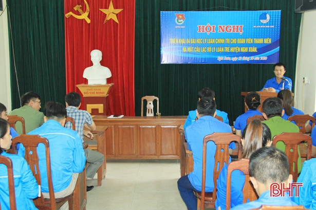 Nghi Xuân thành lập Câu lạc bộ Lý luận trẻ cho đoàn viên thanh niên
