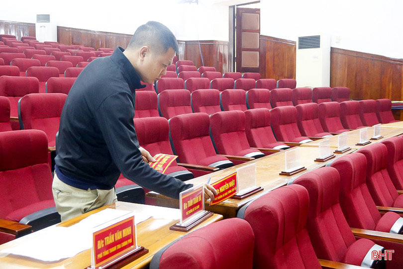 Thường trực Tỉnh ủy kiểm tra công tác chuẩn bị Đại hội Đảng bộ Hà Tĩnh lần thứ XIX