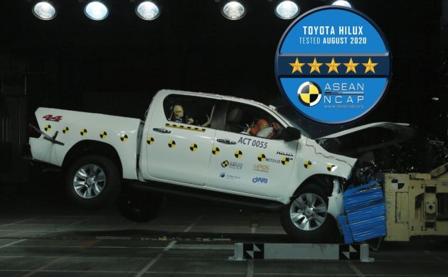 Toyota Fortuner và Hilux nâng cấp đạt chứng nhận an toàn 5 sao ASEAN NCAP