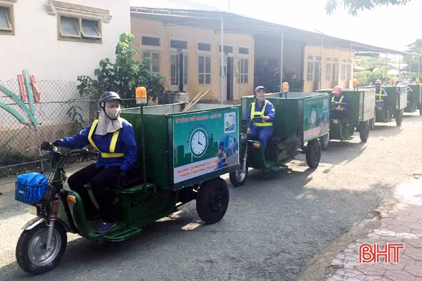 Tỷ lệ phân loại rác tại TP Hà Tĩnh chỉ đạt khoảng 35%