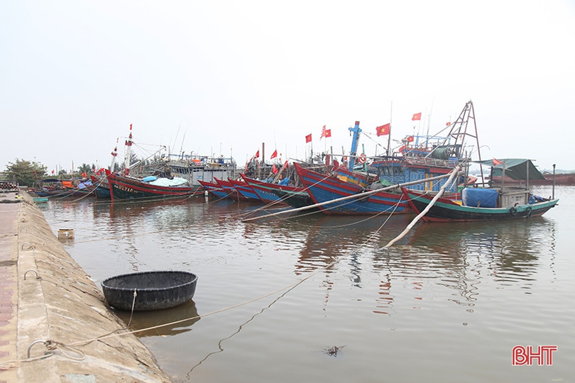 Gần 4.000 tàu thuyền Hà Tĩnh vào nơi tránh trú bão số 7 an toàn