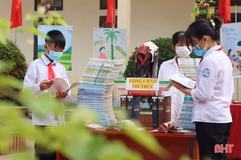 Thiết thực, ý nghĩa Ngày Sách và văn hóa đọc ở Vũ Quang