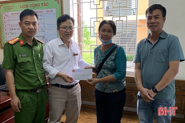 Trả lại 250 triệu đồng chuyển nhầm “từ Thái Bình vào Hà Tĩnh”