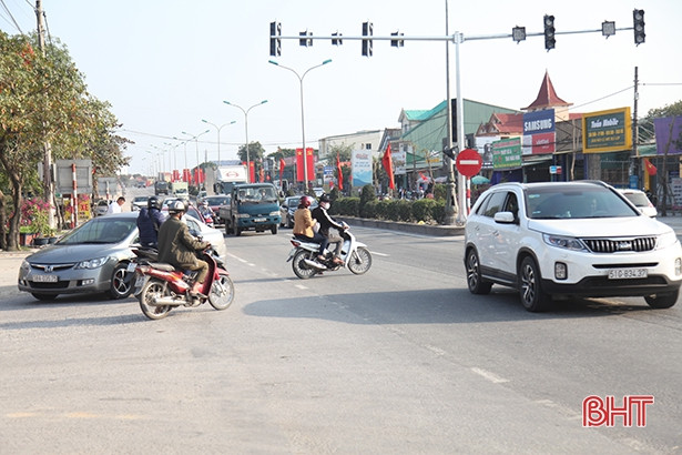 Xóa 2 điểm đen giao thông trên QL 1 qua Hà Tĩnh đoạn thị trấn Nghèn