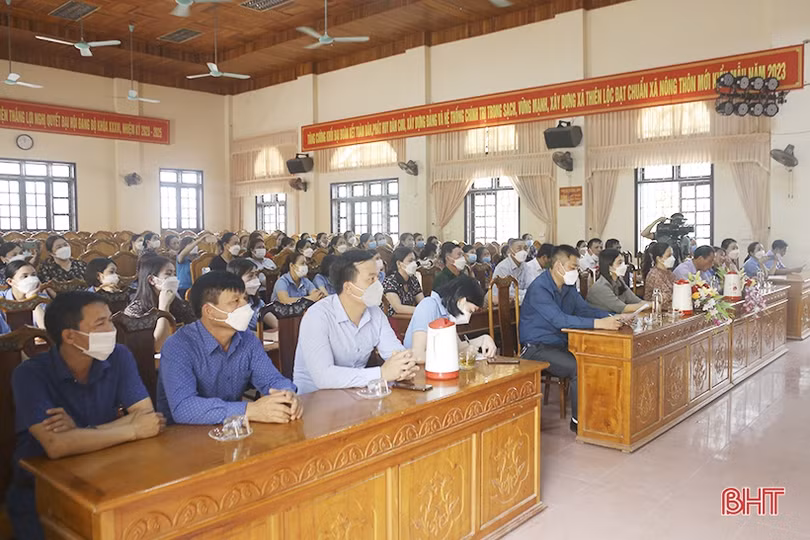 Ra mắt câu lạc bộ “Gia đình 5 có - NTM kiểu mẫu” đầu tiên của Can Lộc