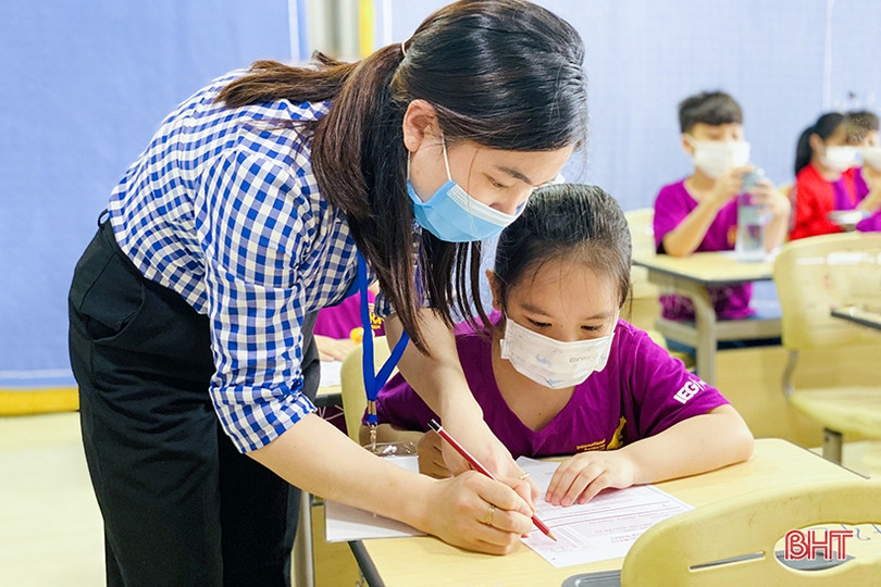 665 học sinh Hà Tĩnh hoàn thành Kỳ thi Toán quốc tế Kangaroo tại Trường Albert Einstein