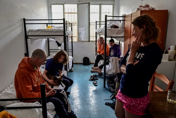 Hơn 870.000 người Ukraine sơ tán vì xung đột đã hồi hương