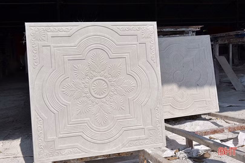 Cận cảnh nhà máy sản xuất thạch cao của doanh nghiệp Hà Tĩnh trên đất bạn Lào