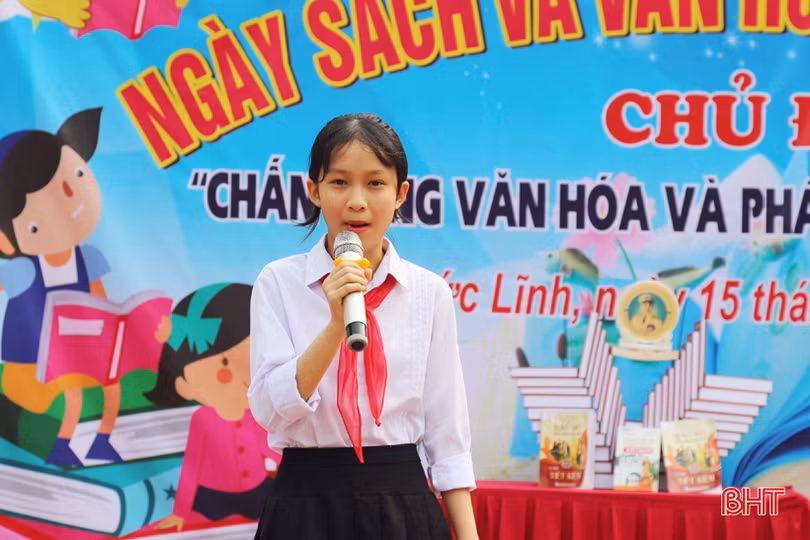 Thiết thực, ý nghĩa Ngày Sách và văn hóa đọc ở Vũ Quang