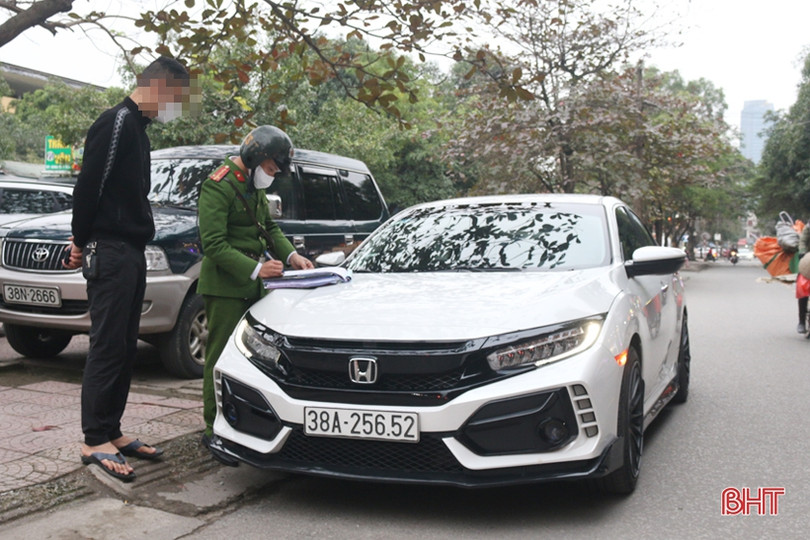 Hà Tĩnh: 3 tháng, lập biên bản 6.561 trường hợp vi phạm luật giao thông