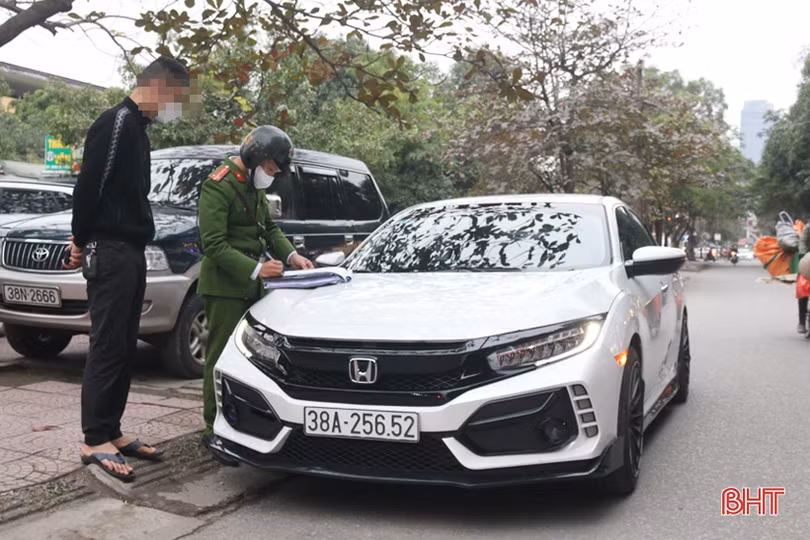 Hà Tĩnh: 3 tháng, lập biên bản 6.561 trường hợp vi phạm luật giao thông