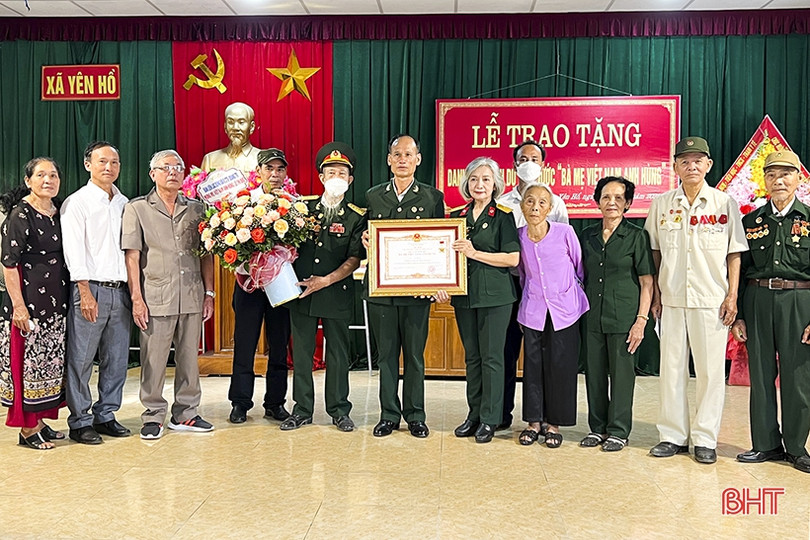 Truy tặng danh hiệu “Bà mẹ Việt Nam anh hùng” cho mẹ Lê Thị Đức