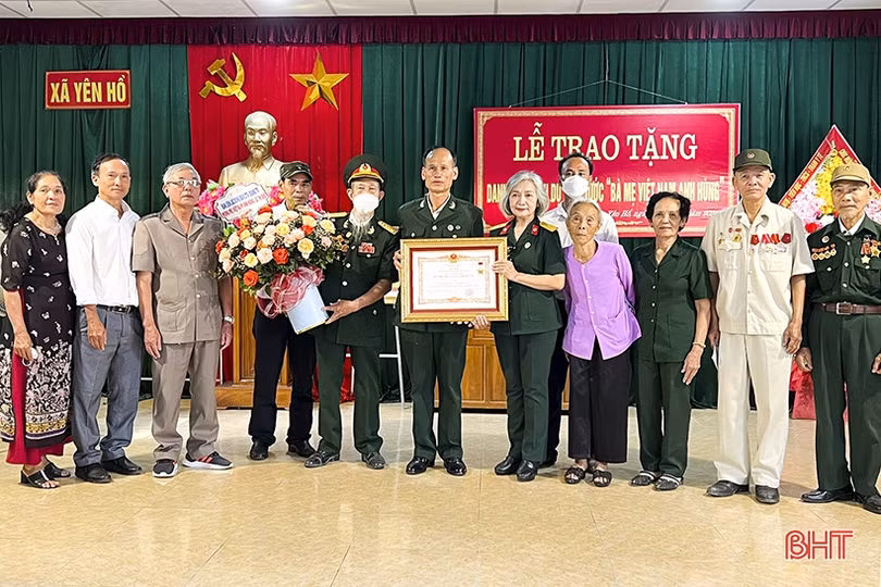 Truy tặng danh hiệu “Bà mẹ Việt Nam anh hùng” cho mẹ Lê Thị Đức