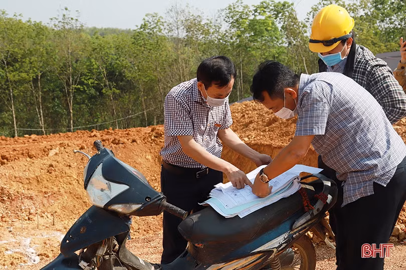 Hương Khê đẩy nhanh tiến độ các công trình trọng điểm