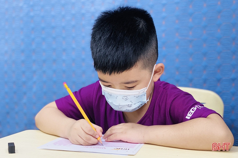 665 học sinh Hà Tĩnh hoàn thành Kỳ thi Toán quốc tế Kangaroo tại Trường Albert Einstein