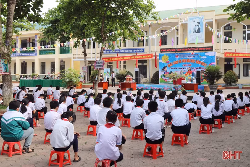 Thiết thực, ý nghĩa Ngày Sách và văn hóa đọc ở Vũ Quang