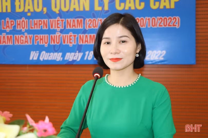 Phụ nữ Vũ Quang tiên phong, dám nghĩ, dám làm trong thời đại mới