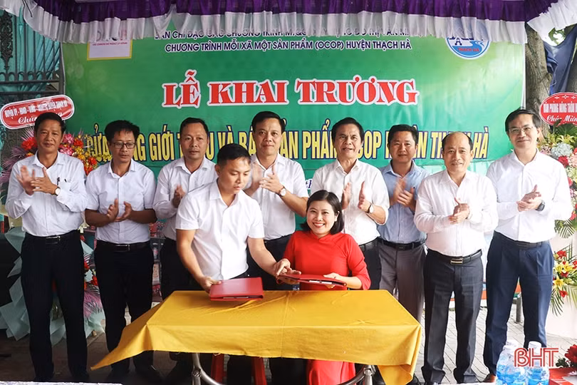 Ra mắt Hội OCOP huyện Thạch Hà