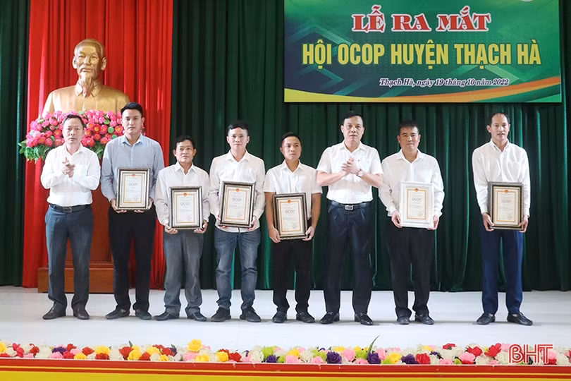 Ra mắt Hội OCOP huyện Thạch Hà